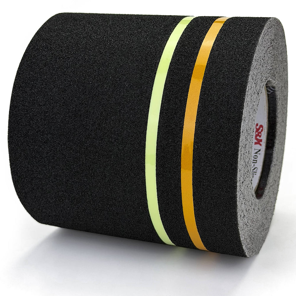S&X Anti-Slip Tape with Reflective + Glow-in-the-Dark Stripes