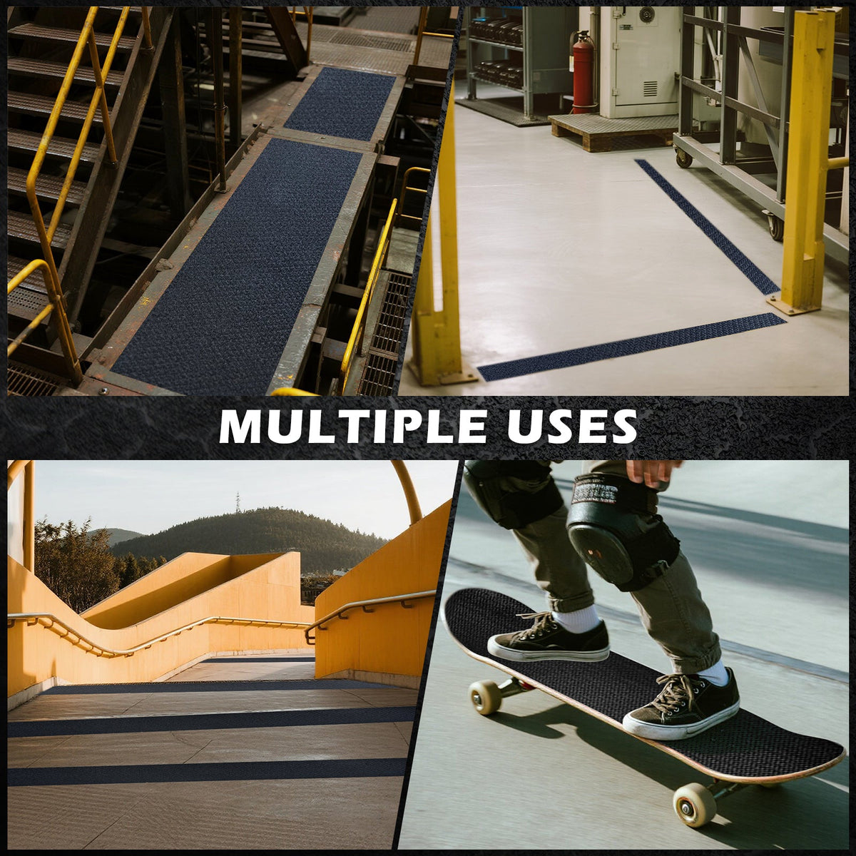 S610 HEX Hex-Grip Anti-Slip Tape — Geometric Pattern Traction